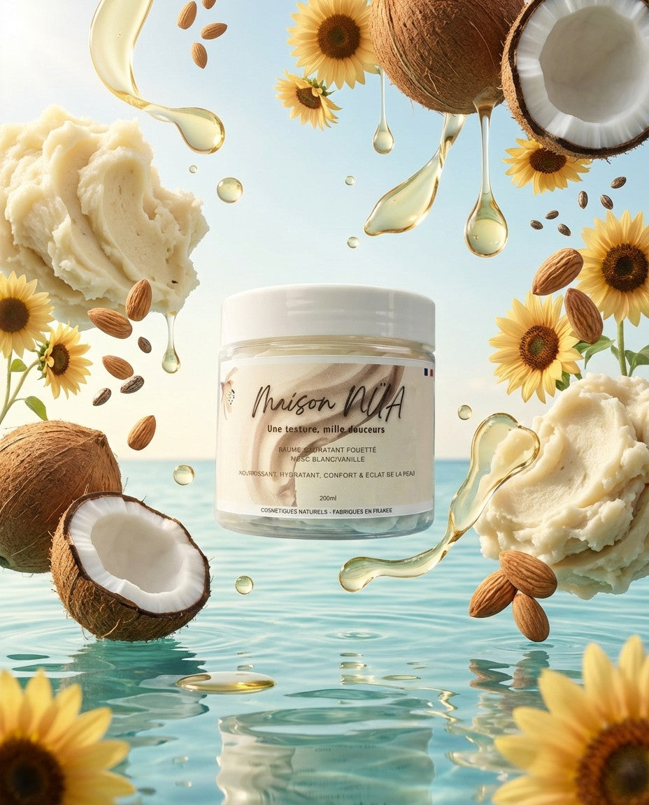 Baume Fouetté Corps 200ml - Musc Blanc/Vanille